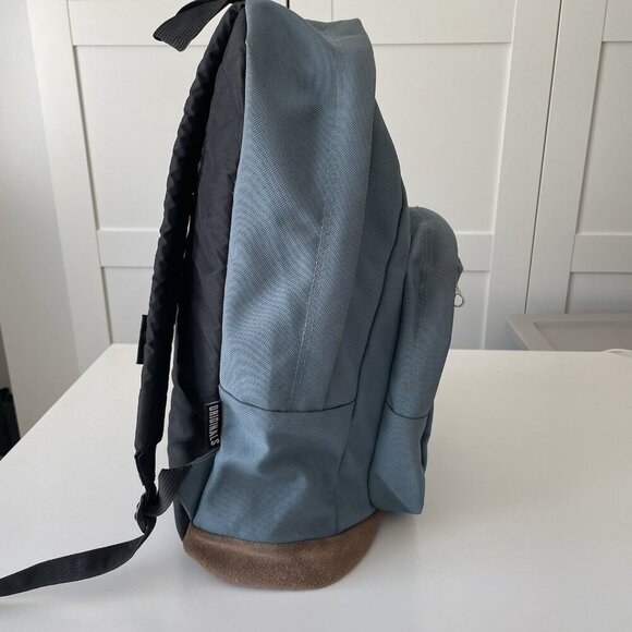 Jansport Right Pack Originals Backpack Nylon Green Suede Leather Bottom JS00TYP7 - Picture 4 of 12